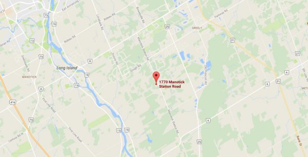 Map of KB Backyard Depot -1770 Manotick Station Rd, Greely, ON K4P 1K4