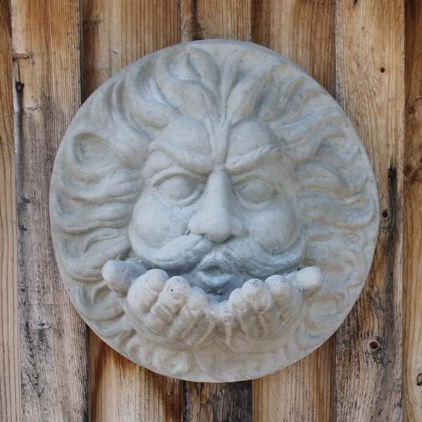 Old Man Winter Blowing Plaque – Item#PQ925