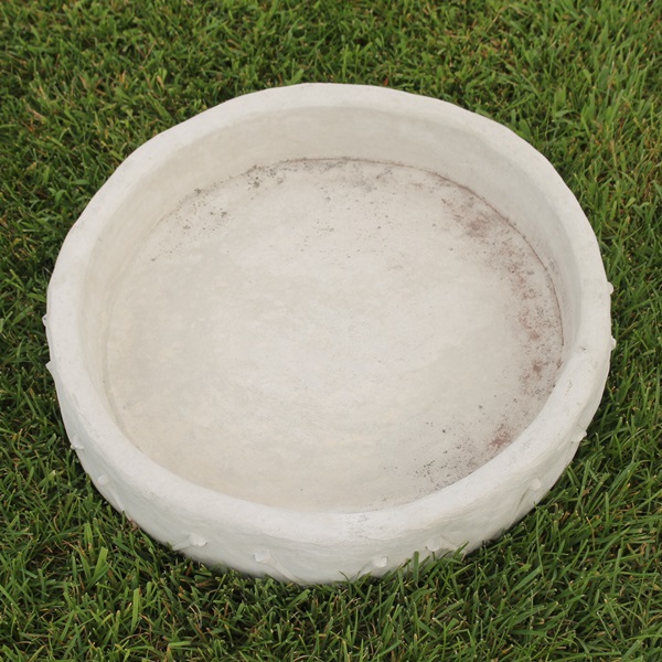 Golfer Medium Bird Bath top