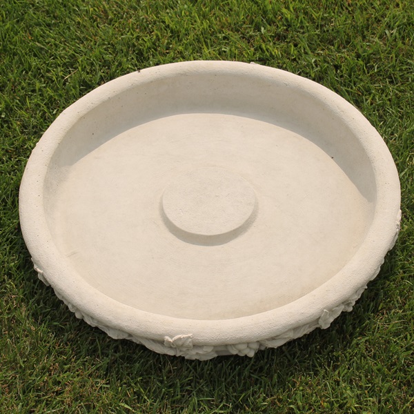 Oak Leaf Large Bird Bath Top