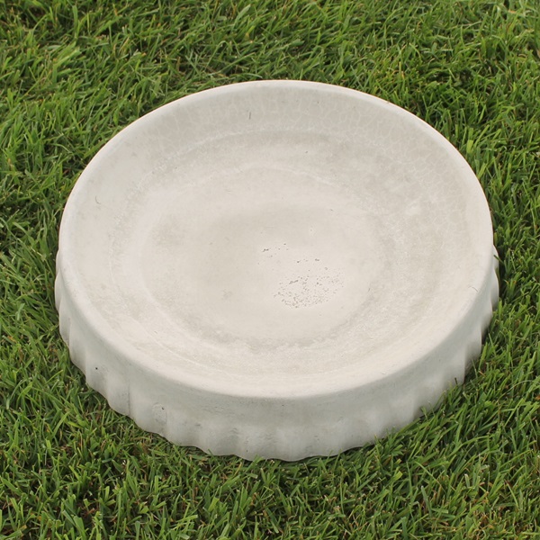 Pop Bottle Top Medium Bird Bath top