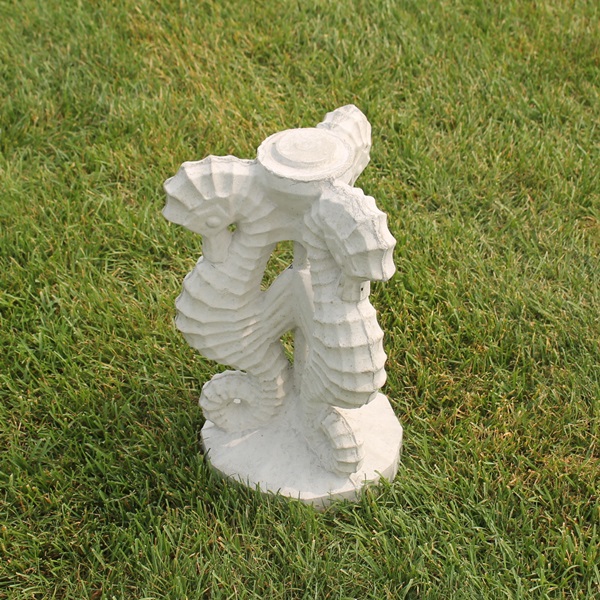 Seahorse small birdbath base 