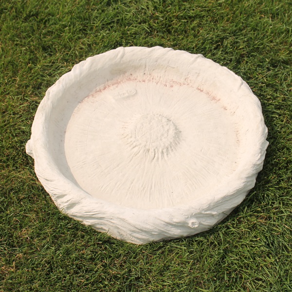 Wood grain Medium Bird Bath top