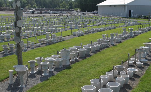 Huge Selection Concrete Formed Planters and Baskets