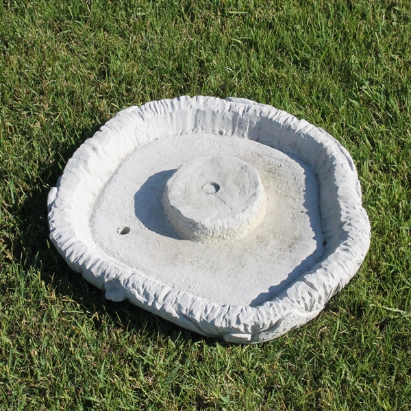 Bird Feeder Part Concrete Garden Supply