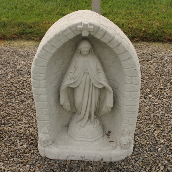 Grotto with Mary Concrete Garden Supply