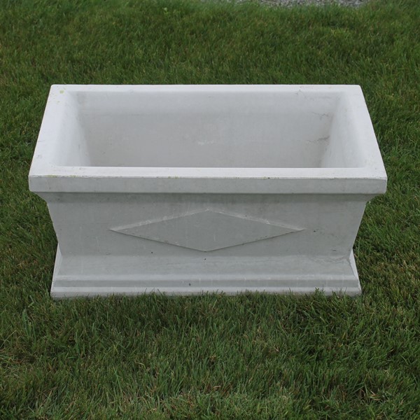 Large Rectangular Planter Concrete Garden Supply