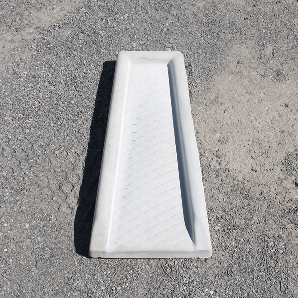 24" x 12" Splash Guard Concrete Garden Supply
