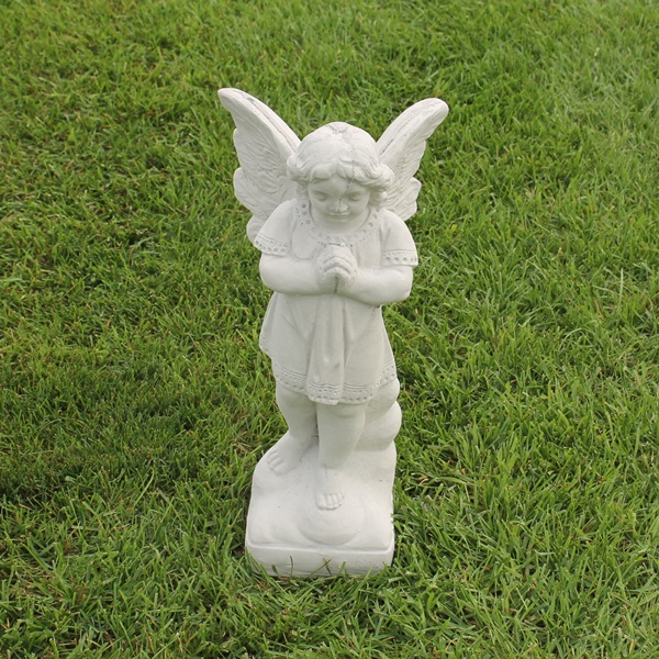 Standing Angel Praying Concrete Garden Supply