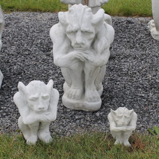 Thinking Gargoyles 'Brutus' 1 N Concrete Garden Supply