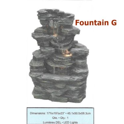 Fountain G – Stone Fountain