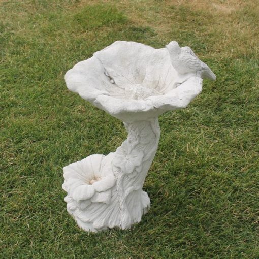 Small Flower Bird Bath