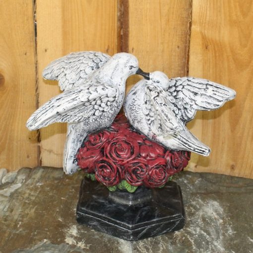 Doves on Roses