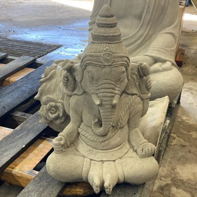 Large Ganesha, or Ganesh sitting with feet together