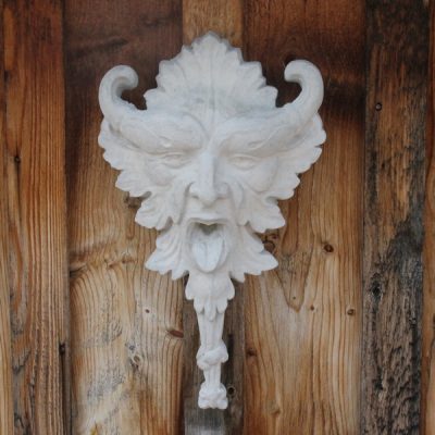 Green man with horns