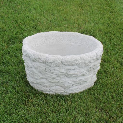 Oval Stone Planter