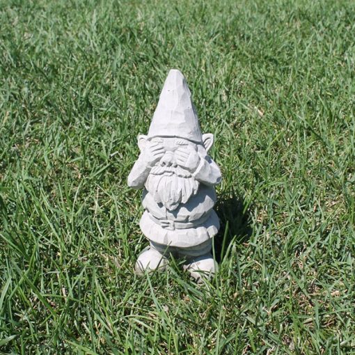 See No Gnome N Concrete Garden Supply