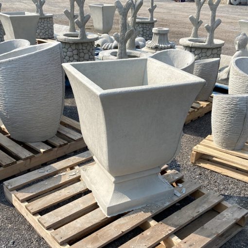 Brute Square Flared Planter N Concrete Garden Supply