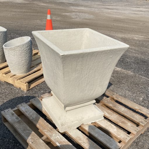 Brute Square Flared Planter1 N Concrete Garden Supply