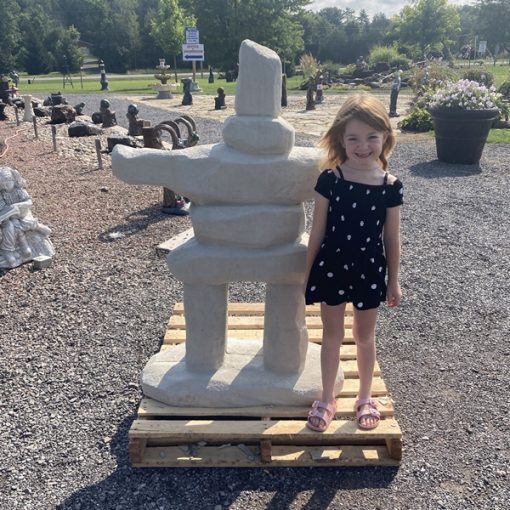 Large Inukshuk2 N Concrete Garden Supply