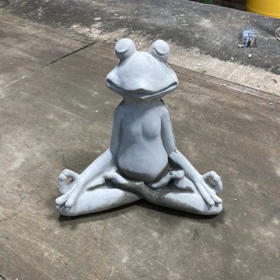 Large Zen Frog N Concrete Garden Supply