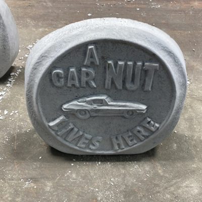 Car Nut Standing Stone N Concrete Garden Supply