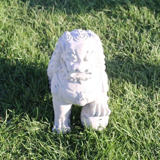 Foo Dog with Left foot on Ball N Concrete Garden Supply