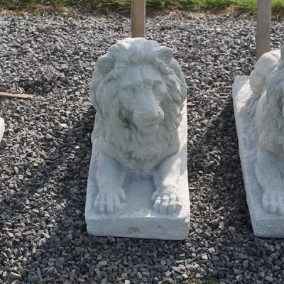 Left Laying Lion head turned left