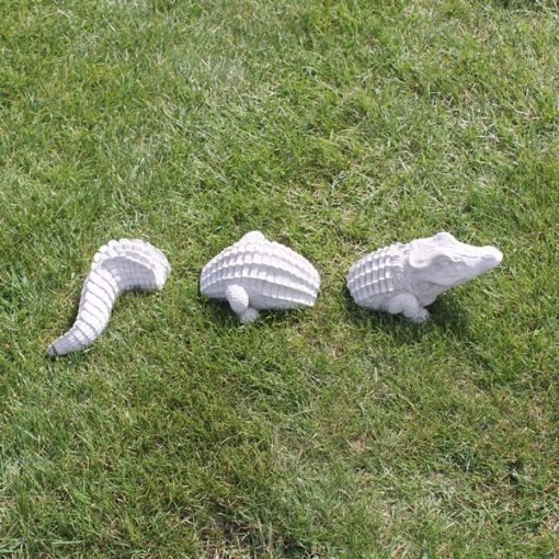 Small 3 Piece Alligator N Concrete Garden Supply