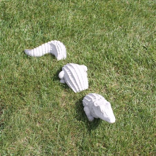 Small 3 Piece Alligator1 N Concrete Garden Supply