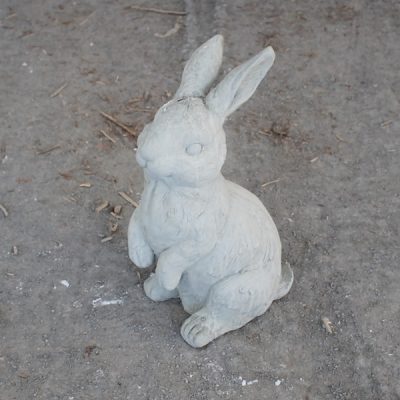 Big Fluffy Bunny N Concrete Garden Supply