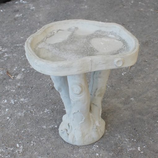 Birch Bird Bath 1 N Concrete Garden Supply