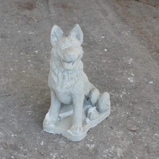 German Shepard 1 N Concrete Garden Supply