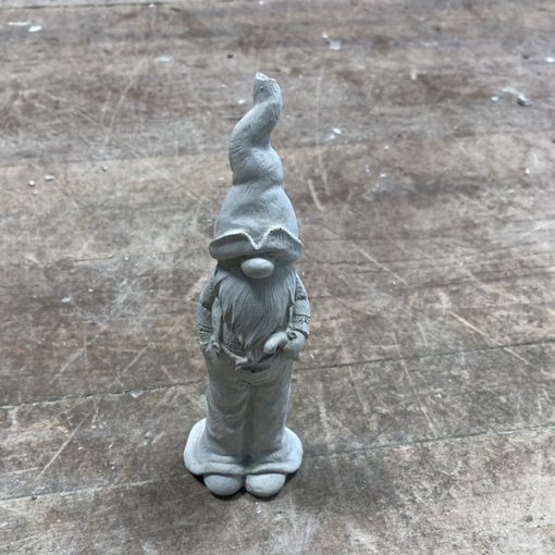 Gnome with Cane or Candy Cane N Concrete Garden Supply