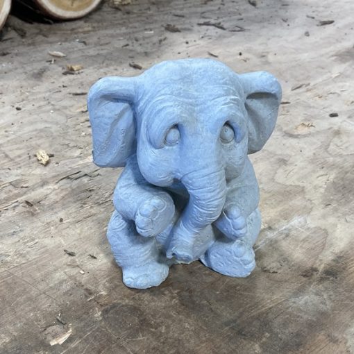 Ollie cute Elephant N Concrete Garden Supply