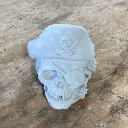 Pirate Skull N Concrete Garden Supply