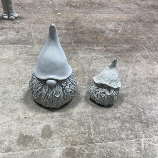 Set of Spagetti Beard Gnomes N Concrete Garden Supply