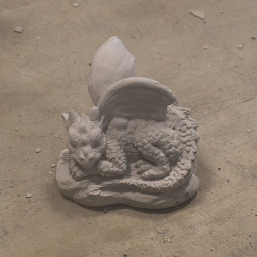 Small Laying Dragon N Concrete Garden Supply