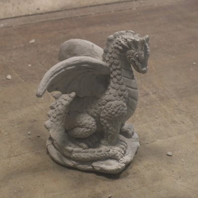 Small Sitting Dragon 1 N Concrete Garden Supply