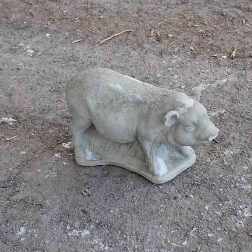 Small Standing Pig 1 Wilbur N Concrete Garden Supply