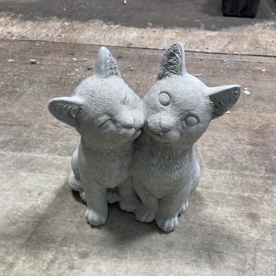 Twin Kitten Pair N Concrete Garden Supply