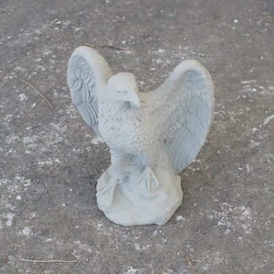Wings out Eagle N Concrete Garden Supply