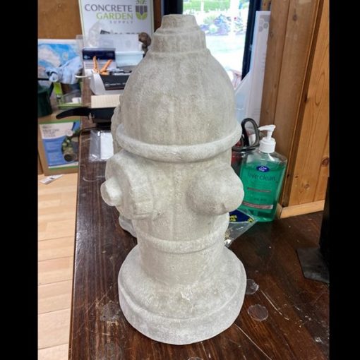 smooth traditional fire hydrant N Concrete Garden Supply