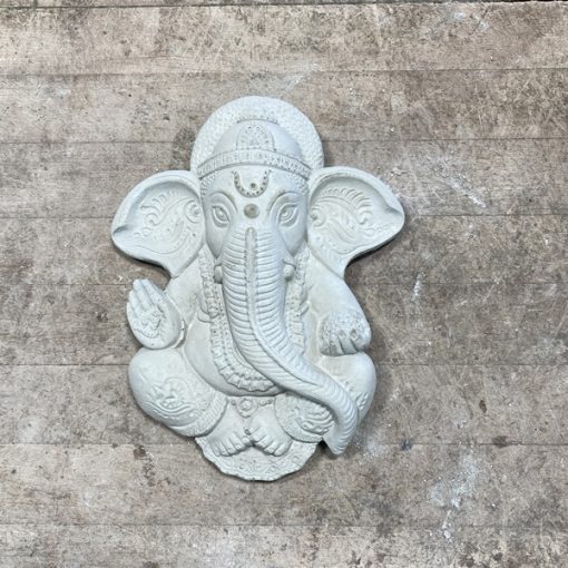 Fancy Ganesh Plaque N Concrete Garden Supply