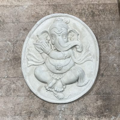 Round Ganesha / Ganesh Plaque