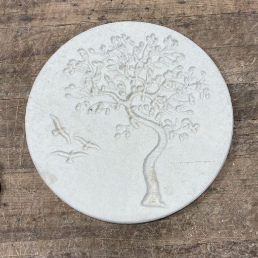 Tree of Life With Birds Plaque N Concrete Garden Supply