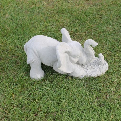 Elephant with Mouse1 N Concrete Garden Supply