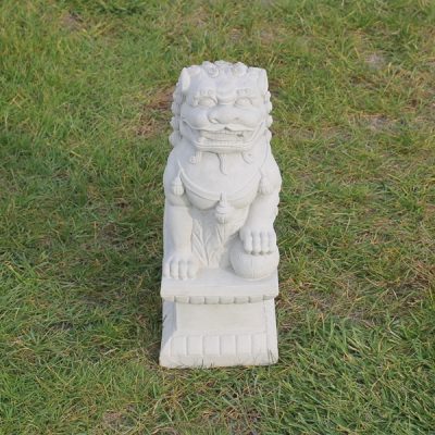 Foo Dog on a Base with Left Foot up