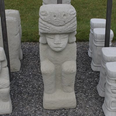 Large Carving Tiki Mayan Egyptian N Concrete Garden Supply