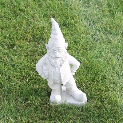 Male Biker Gnome N Concrete Garden Supply